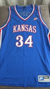 Throwback Nike Paul Pierce Kansas Jersey 2XL